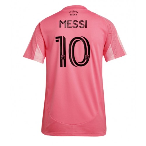 Inter Miami Lionel Messi #10 Hjemmebanetrøje Dame 2025-26 Kortærmet